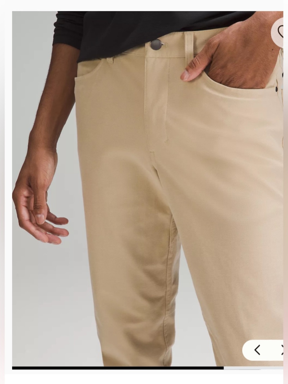Men’s luluemon ABC Slim-Fit 5 Chino Style Pocket Pant 34
Utilitech *flaw